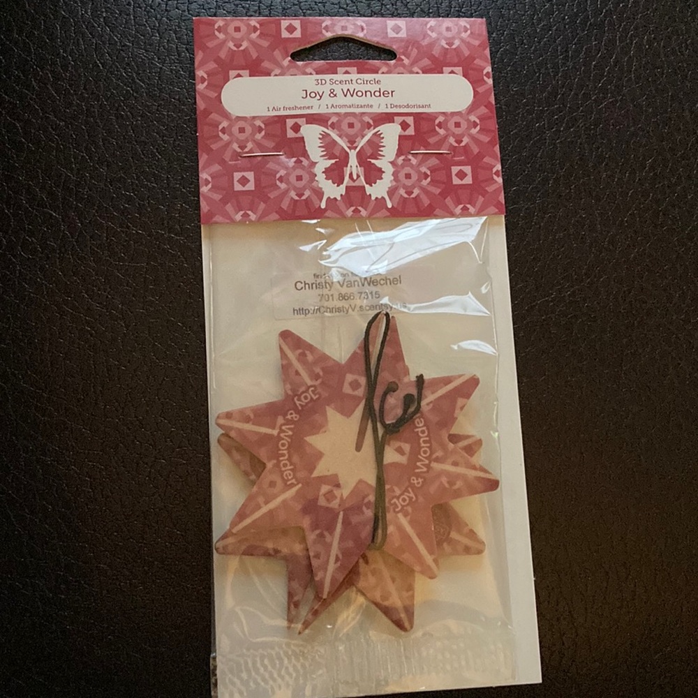 Scentsy joy and wonder scent circle